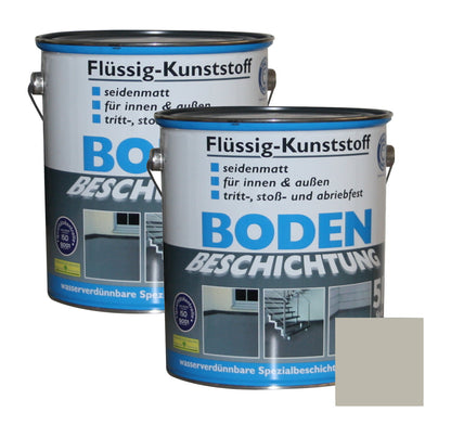 Flüssig Kunststoff 2x 5L Bodenbeschichtung 100m² Betonfarbe Beton Beschichtung