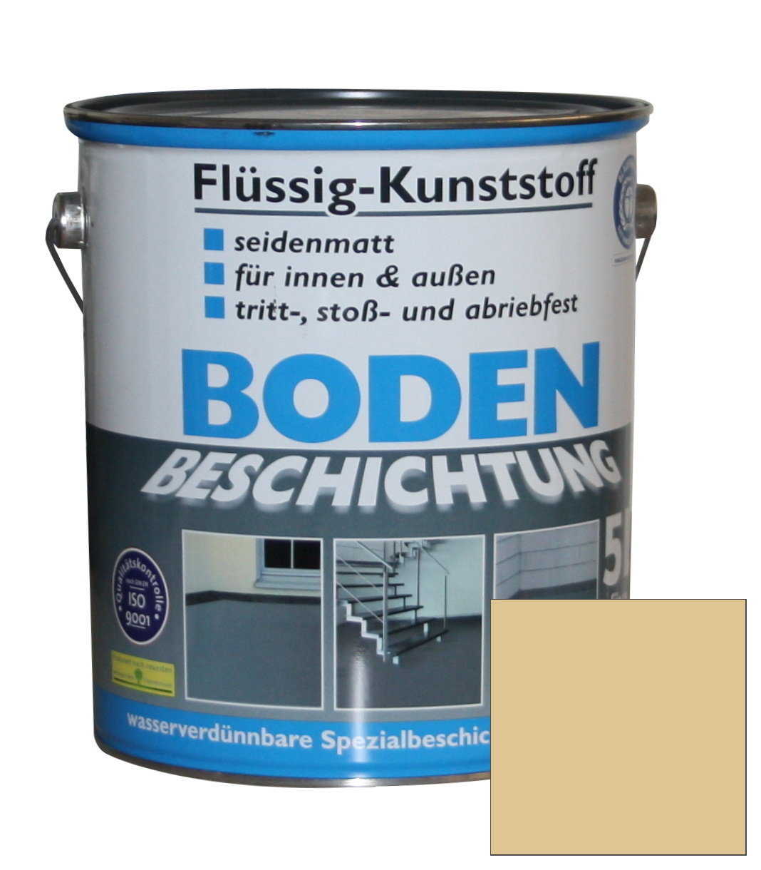 Flüssig Kunststoff 2x 5L Bodenbeschichtung 100m² Betonfarbe Beton Beschichtung