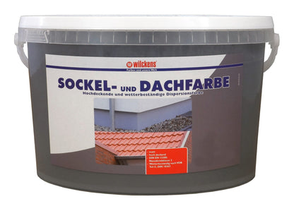 Wilckens 5l Sockel Dachfarbe 2x 2,5l schiefer Sockelfarbe Außenfarbe Farbe Lack