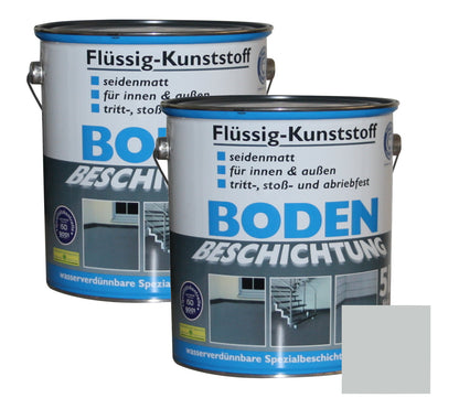 Flüssig Kunststoff 2x 5L Bodenbeschichtung 100m² Betonfarbe Beton Beschichtung