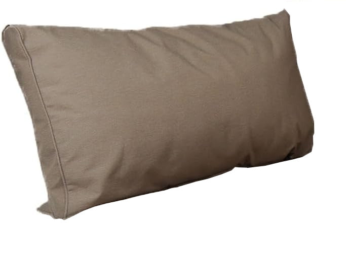 Nordje Palettenkissen Outdoor Exclusive Lehnenkissen Deko Kissen Taupe 73x40 cm