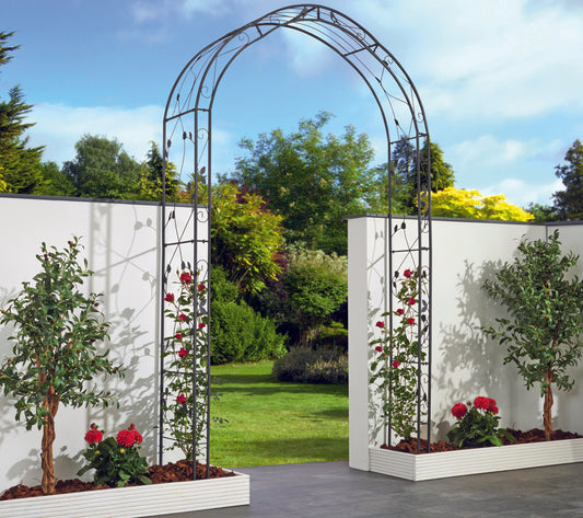 Garden Pleasure Design Metall Rosenbogen Rankhilfe Garten Rose Bogen Spalier