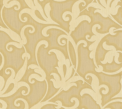 A.S. Création Barocktapete Barock Orange 954903 Tapete Tessuto Wandtapete Design