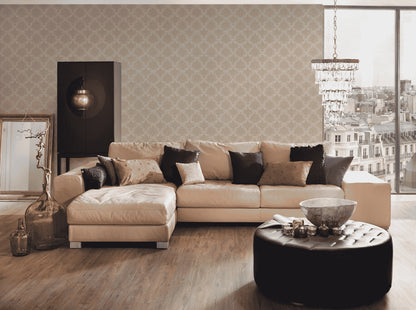 A.S. Création Barocktapete Barock Beige 956291 Tapete Tessuto Wandtapete Design