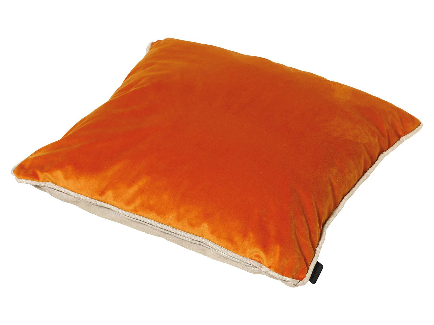 Zierkissen für Palettenkissen 45 x45 cm Orange | Velvet Stoff