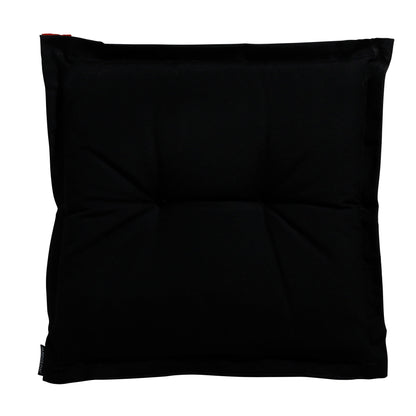 Madison Sitzkissen Kissen Hocker Panama schwarz 50x50x5 cm Garten Möbelauflage