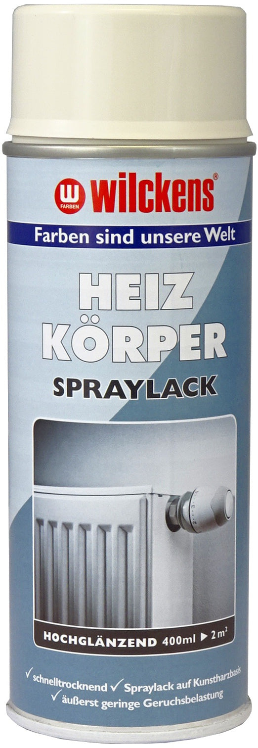 Wilckens Heizkörperlackspray cremeweiß 400ml Heizung Lackspray Spraydose creme