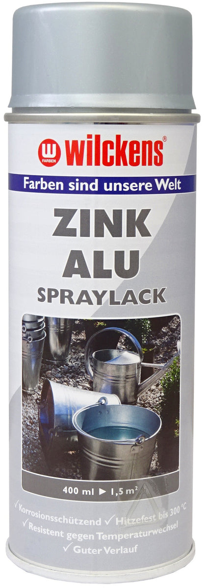 Wilckens 400ml Zink Alu Spraylack Spraydose Spray Korrosionsschutz Grundierung