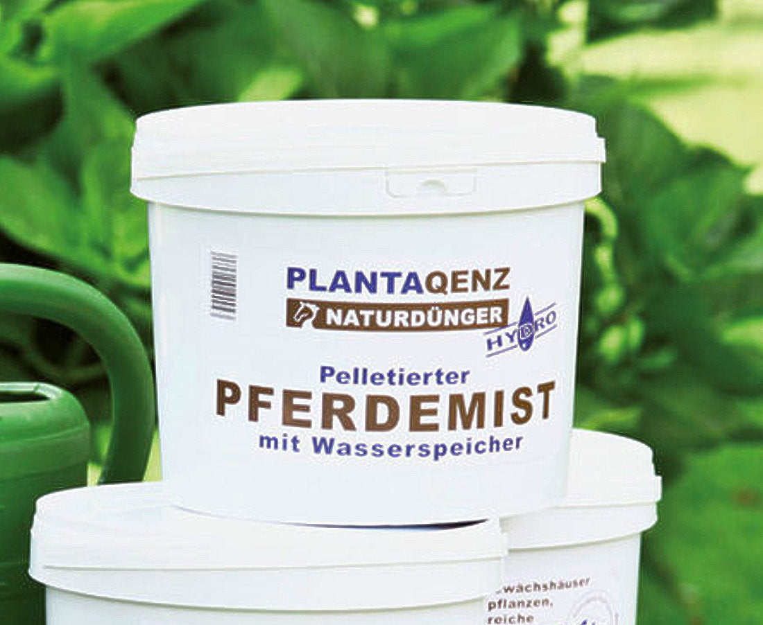 Pferdedung 4kg Pellets Bio Universal Dünger Pferdemist Gartendünger Naturdünger